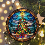 Christmas Tree Presents Star Acrylic Suncatcher - Image 6