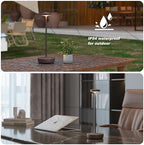 TBBGA Cordless Table Lamp Rechargeable 2 Pack, 5000mAh Battery Table Light - Image 5
