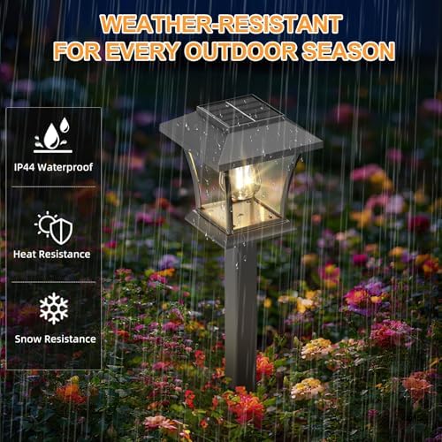 Sparkblaze 16 Pack Solar Pathway Lights Outdoor, Warm White - Image 5
