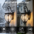 Porch Lights Outdoor Wall Lights Exterior Sconce Light Fixtures - Image 2