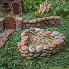 TG,LLC Treasure Gurus Miniature Fairy Garden Stone Rock Koi Fish Pond Landscape Ornament Dollhouse Outdoor Decor - Image 5