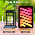 Solar Lanterns Outdoor Waterproof, Hanging Solar Lights for Outside 6 Pack - Image 4