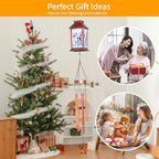 Cat Wind Chimes, Solar Cat Lights for Outside, Gifts for Cats Lovers, Birthday Gifts for Women, Mom, Ded, Grandma, Garden Lawn Yard Outdoor Decor Mobiles Wind Chime, Cats Themed Gift - Image 3
