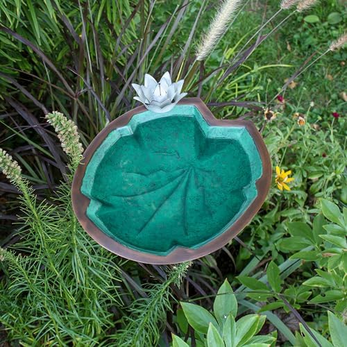 Achla Designs Lilypad Birdbath with Stake - Image 3