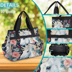 Unicorn Garden Tool Bag Organizer Heavy Duty Funny Unicorn Gardening Tote Bag with 10 Pockets for Women Men Gardening Gifts - Image 6
