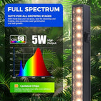 Barrina Grow Lights for Indoor Plant, T5 1FT Full Spectrum, Yellow, 4 Packs - Image 4
