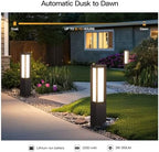MVBT 31.5" Solar Pathway Lights Outdoor, Dusk to Dawn Landscape Path Lights - Image 4