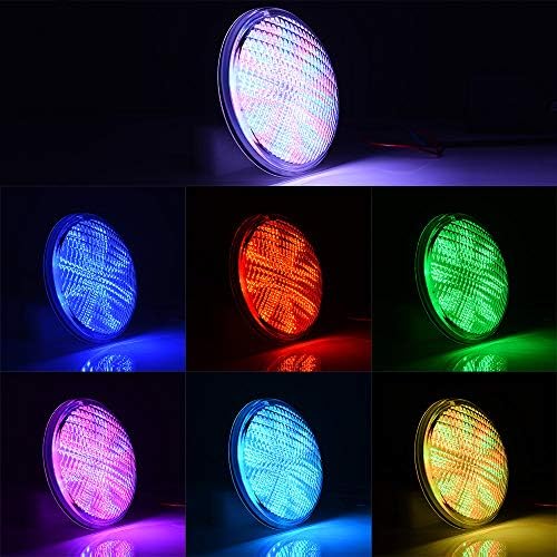 12V RGB 252-LED Color Changing Pool Light Bulb with Remote - Image 2