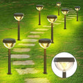 Linkind Solar Pathway Lights 8 Pack, Solar Lights Outdoor Warm White by Linkind