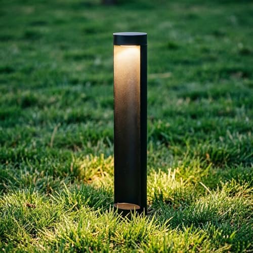 Landscape Path Light, Aluminum Outdoor Bollard Lighting for Lawn, Patio, Courtyard and Driveway Decoration Lighting IP65 Waterproof Pathway Lights by SDUYTDG