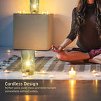 MJ PREMIER Battery Operated Lamp with Timer, Cordless Table Lamp Decorative - Image 5