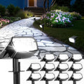 Solar Spot Lights Outdoor Waterproof, Solar Spotlights 12 Pack Cool White by Unknown