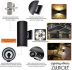 Dusk to Dawn Outdoor Wall Sconce, Waterproof Exterior Light Fixture - Image 2