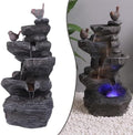 Resin Stone Imitation Waterfall with LED Lights Desktop by Unknown