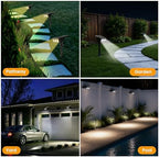 Solar Spot Lights Outdoor Waterproof IP65(4 Pack-White &Warm White) - Image 5