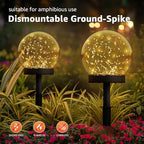 2-Pack 7.4x7.3 Solar Floating Pool Lights Ball Outdoor Water-Resistant IP66 Solar-Powered that Float Candles Flickering Lights for Swimming Pool Decor Pond Garden Party - Image 5