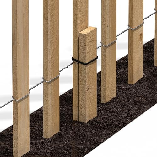 Greenes Fence Cedar Wood Garden Picket Fence with Cedar Stake Installation System, 16" H x 8' L (6-Pack, 48' Total) - Image 4