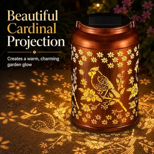 Solar Lanterns Outdoor Waterproof Garden Decor Gifts for Women Mom Grandma - Image 6