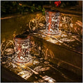 2 Pack Dragonfly Outdoor Solar Hanging Lanterns Waterproof LED Solar Lights Metal Decorative Lanterns for Garden, Patio, Courtyard, Backyard, Yard Decor Unique Dragonfly Gifts for Women Gardening by TIGGSY