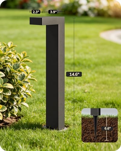 EDISHINE Low Voltage Pathway Light Wired, Outdoor Landscape Lighting 12pack - Image 7