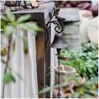 Cast Iron Doorbell, Cast Iron Dinner Bell, Cast Iron Dinner Bell Cast Iron Metal Bird Wall Mount Door Bell for Indoor Outdoor Door - Image 3