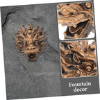 Resin Dragon Head Fountain Nozzle Outdoor Garden Water Outlet Decorative Villa Wall Fountain Spillway Weather Resistant for Elegant Landscape - Image 6