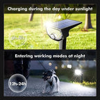 AloftSun Solar Motion Sensor Outdoor Lights,Solar Lights Outdoor Waterproof - Image 5