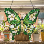 Floral Butterfly Acrylic Suncatcher - Image 4