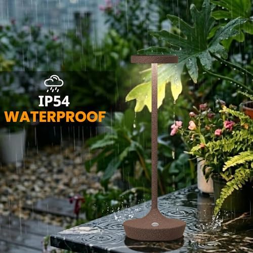 2 Pack Cordless Table Lamps, Rechargeable 6000mAh, 72H Runtime, Waterproof - Image 4