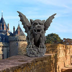 Design Toscano Florentine Gargoyle Outdoor-Statues, Giant, Gray - Image 5