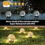 JKIMK Solar Globe Lights Outdoor Waterproof-Solar Balls for Garden - Image 3