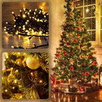 Solar String Lights Outdoor 4 Pack 170FT 480 LED Christmas Light Warm White - Image 2