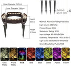DC 24V Ring Tree Light Outdoor Landscape Uplight with Transformer - Image 2