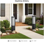 MVBT 31.5" Solar Pathway Lights Outdoor, Dusk to Dawn Landscape Path Lights - Image 5