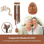 Suntimber Large Wind Chimes for Outside Deep Tone (Bronze, 42") - Image 4