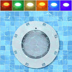 DONSU AC12V RGB Submersible LED Swimming Pool Light Spa Light 7 Colors Changing Underwater Light for Inground Swimming Pools, Home Aquariums, Fountains, and Ponds IP68 Waterproof (45W) by DONSU