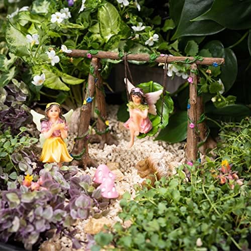 PRETMANNS Fairies for Fairy Garden Outdoor Accessories Kit - 6 Pieces - Image 5