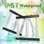 Grow Light FARMLITE 120W Grow Lights for Indoor Plants Full Spectrum LED Growing Light Plant Hanging Growing Bar Lamps Seedling Daisy Chain Dimmable Board 2x2ft Coverage (120, Watts) - Image 6