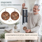 Hummingbird Wind Chimes for Outside Deep Tone, Gift for Women Mom - Image 3