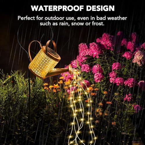 6 Pack Solar Lights (Solar Watering Can3) - Image 6
