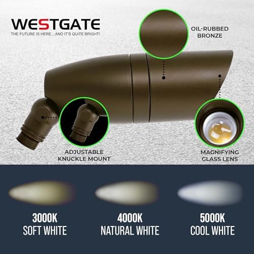 Westgate LED Spot Light - Oil-Rubbed Bronze, 3CCT Selectable, 12-24V, Deck, Driveway, Landscape, Recessed Lighting, Can Lights, Pot Lights, Outdoor, Dimmable, High Hats, Garden, Patio, Accent. - Image 6