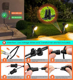 MEIKEE 7W Low Voltage LED Landscape Lights 800LM Outdoor Landscape Lighting - Image 6