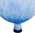 12-in Gazing Globe Decorative Gazing Globe Ball Glass Mirror Polished Hollow Reflective Garden Sphere for Home Garden Lawn Outdoor and Yard, Blue Lapis - Image 6