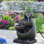 Indoor Water Fountain Outdoor Desk Bedroom Waterfall Farmhouse Yard Patio Home Office Deck Sculpture Decoration - Image 4