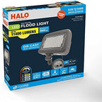 HALO Outdoor Integrated LED Large Floodlight, Bronze Finish, Selectable CCT 3000/4000/5000K, 11400 Max lumens, Dusk to Dawn - Image 2