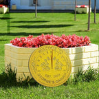 Personalized Butterfly sundials for the garden, Welcome to our Secret Garden Signs,Grow with love Flowers Garden Yard signs,Gardening Gifts for women,Gift Gardener Gift for Mom/Nana Mother's Day Gift by EFCUSTOMFC