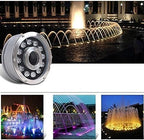 RGB Submersible Led Pool Lights - Waterproof Underwater Fountain Lamp with Rf Remote Control - Ip68 Rated Pond Lighting for Stunning Water Features RGB+Remote Control 24W (12V) - Image 2