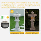 Japanese Pagoda Statue Retro Tower Lantern Garden Decoration Outdoor Asian Decoration Zen Courtyard Landscape - Image 6