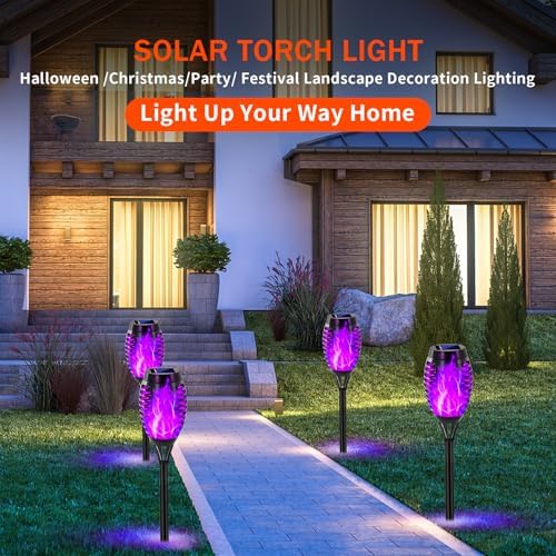 Swingers Solar Lights Outdoor, Halloween Solar Torch Lights - Image 6