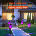 Swingers Solar Lights Outdoor, Halloween Solar Torch Lights - Image 6